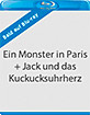 Ein Monster in Paris + Jack und das Kuckucksuhrherz (Doppelset) Blu-ray