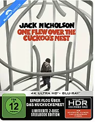 Einer flog über das Kuckucksnest 4K (Limited Steelbook Edition) (4K UHD + Blu-ray) Blu-ray