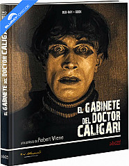 El Gabinete del Doctor Caligari (1920) - Edición Libro (ES Import ohne dt. Ton) Blu-ray