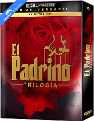 El Padrino Trilogia 4K - 50 Aniversario - Theatrical, Recut and Extended Director's Cut - Digipak (4K UHD + Bonus Blu-ray) (ES Import) Blu-ray