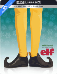 Elf (2003) 4K - Limited Edition Steelbook (4K UHD + Blu-ray) (UK Import ohne dt. Ton) Blu-ray