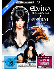 Elvira - Mistress of the Dark 4K + Elvira's Haunted Hills (Double Feature) (Limited Mediabook Edition) (4K UHD + Blu-ray) Blu-ray