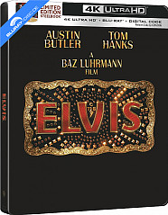 Elvis (2022) 4K - Walmart Exclusive Limited Edition Steelbook (4K UHD + Blu-ray + Digital Copy) (US Import ohne dt. Ton) Blu-ray