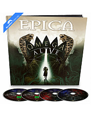 Epica - Omega Alive (Limited Earbook Edition) (Blu-ray + DVD + 2 CD) Blu-ray