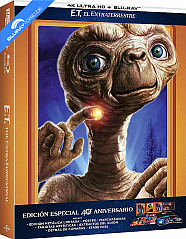 E.T. El Extraterrestre 4K - 40º Aniversario Gift Set Fullslip Edición Metálica (4K UHD + Blu-ray) (ES Import ohne dt. Ton) Blu-ray