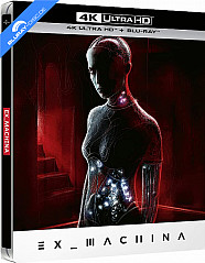 Ex_Machina (2014) 4K - Édition Boîtier Limitée Steelbook (4K UHD + Blu-ray) (FR Import) Blu-ray