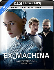 Ex Machina (2014) 4K (4K UHD + Blu-ray) (UK Import) Blu-ray