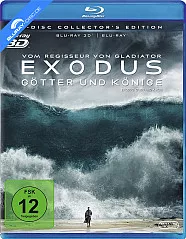 Exodus: Götter und Könige (2014) 3D (Collector's Edition) (Blu-ray 3D + Blu-ray + Bonus Blu-ray + UV Copy) Blu-ray