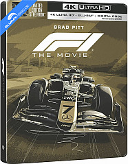 F1: The Movie (2025) 4K - Limited Edition Steelbook (4K UHD + Blu-ray + Digital Copy) (US Import ohne dt. Ton) Blu-ray
