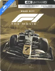 F1: The Movie (2025) 4K - Limited Edition Steelbook (4K UHD + Blu-ray + Digital Copy) (US Import ohne dt. Ton) Blu-ray