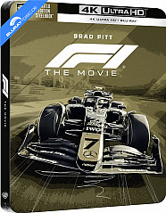 F1: The Movie (2025) 4K - Zavvi Exclusive Limited Edition Cover C Steelbook (4K UHD + Blu-ray) (UK Import ohne dt. Ton)