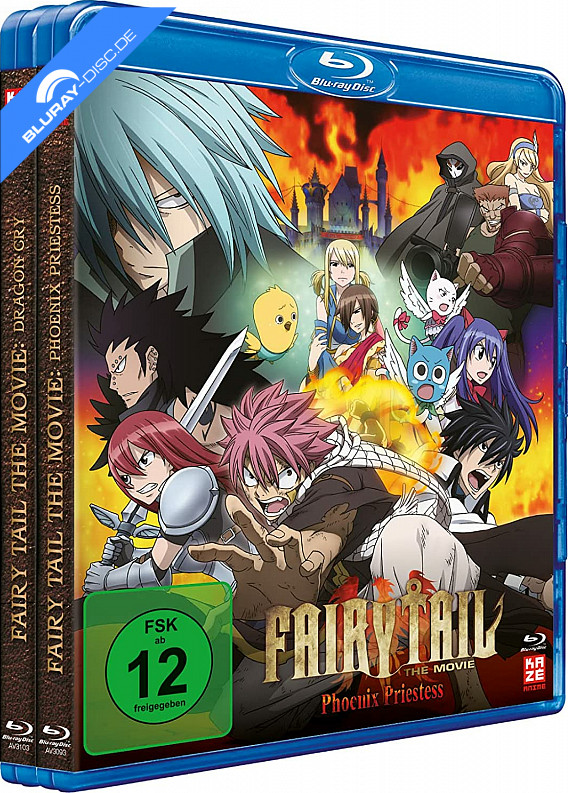 Fairy Tail - Phoenix Priestess + Fairy Tail - Dragon Cry Doppelset Blu-ray  - Bewertungen