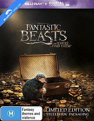 Fantastic Beasts and Where to Find Them (2016) - JB Hi-Fi Exclusive Limited Edition Steelbook (Blu-ray + Digital Copy) (AU Import ohne dt. Ton) Blu-ray