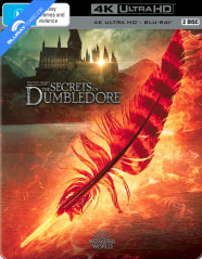 Fantastic Beasts: The Secrets of Dumbledore (2022) 4K - Limited Edition Steelbook (4K UHD + Blu-ray) (AU Import ohne dt. Ton) Blu-ray