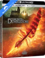 Fantastic Beasts: The Secrets of Dumbledore (2022) 4K - Limited Edition Steelbook (4K UHD + Blu-ray) (HK Import) Blu-ray