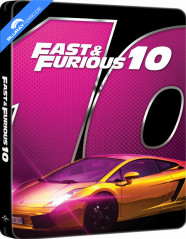 Fast & Furious 10 (2023) 4K - Limited Edition International Cover Steelbook (4K UHD + Blu-ray) (KR Import ohne dt. Ton) Blu-ray