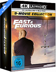 Fast & Furious 4K (9-Movie Collection) (9 4K UHD + 9 Blu-ray) Blu-ray
