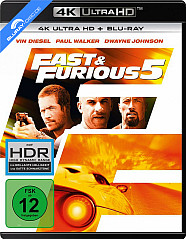 Fast & Furious 5 4K (4K UHD + Blu-ray) Blu-ray