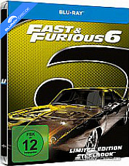 Fast & Furious 6 - Kinofassung und Extended Harder Cut (Limited Number Design Edition Steelbook) Blu-ray