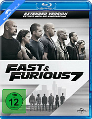 Fast & Furious 7 - Kinofassung und Extended Cut (Blu-ray + UV Copy) Blu-ray
