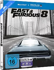 Fast & Furious 8 (Limited Steelbook Edition) (Cover A) (Blu-ray + UV Copy) Blu-ray