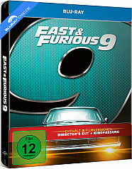 Fast & Furious 9 - Die Fast & Furious Saga - Kinofassung und Director's Cut (Limited Steelbook Edition) (Cover B) Blu-ray