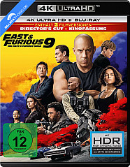 Fast & Furious 9 - Die Fast & Furious Saga 4K - Kinofassung und Director's Cut (4K UHD + Blu-ray) Blu-ray