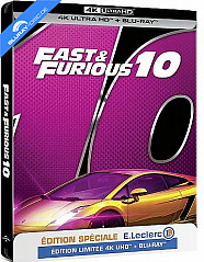 Fast & Furious X (2023) 4K - E.Leclerc Exclusive Édition Spéciale Steelbook (4K UHD + Blu-ray) (FR Import ohne dt. Ton) Blu-ray