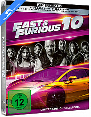 Fast & Furious 10 4K (Limited Steelbook Edition) (4K UHD) Blu-ray