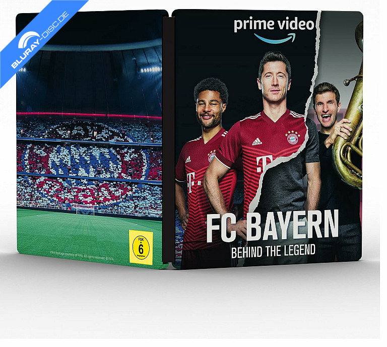 FC Bayern - Behind the Legend Limited Steelbook Edition Blu-ray