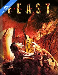 Feast (2005) (Unrated) (Limited Mediabook Edition) (Cover A) (AT Import) Blu-ray