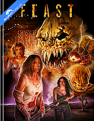 Feast (2005) (Unrated) (Limited Mediabook Edition) (Cover C) (AT Import) Blu-ray