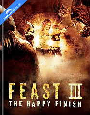 Feast III: The Happy Finish (Limited Mediabook Edition) (Cover B) (AT Import) Blu-ray