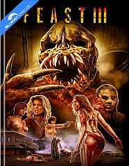 Feast III: The Happy Finish (Limited Mediabook Edition) (Cover C) (AT Import) Blu-ray