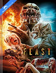 Feast Trilogy (Limited Mediabook Edition) (Cover A) (3 Blu-ray) (AT Import) Blu-ray