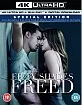 Fifty Shades Freed 4K - Unveiled Edition - Theatrical and Unrated (4K UHD + Blu-ray + Bonus Blu-ray + UV Copy) (UK Import ohne dt. Ton) Blu-ray