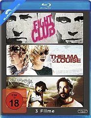 Fight Club + Kalifornia + Thelma & Louise (Brad Pitt Collection) Blu-ray