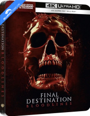 Final Destination: Bloodlines 4K - Edizione Limitata Cover Skull Steelbook (4K UHD + Blu-ray) (IT Import ohne dt. Ton) Blu-ray