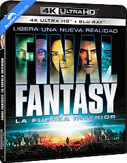 Final Fantasy: La Fuerza Interior 4K (4K UHD + Blu-ray) (ES Import) Blu-ray