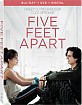 Five Feet Apart (2019) (Blu-ray + DVD + Digital Copy) (Region A - US Import ohne dt. Ton) Blu-ray