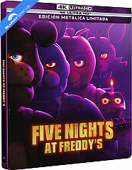 Five Nights at Freddy's (2023) 4K - Edición Metálica (4K UHD) (ES Import) Blu-ray