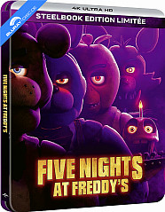 Five Nights at Freddy's (2023) 4K - Édition Boîtier Steelbook (4K UHD + Blu-ray) (FR Import ohne dt. Ton) Blu-ray
