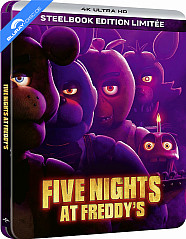 Five Nights at Freddy's (2023) 4K - Édition Boîtier Steelbook (4K UHD) (FR Import ohne dt. Ton) Blu-ray
