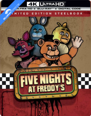 Five Nights at Freddy's (2023) 4K - Limited Edition Steelbook (4K UHD + Blu-ray + Digital Copy) (US Import ohne dt. Ton) Blu-ray