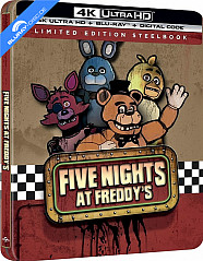 Five Nights at Freddy's (2023) 4K - Limited Edition Steelbook (4K UHD + Blu-ray + Digital Copy) (US Import ohne dt. Ton) Blu-ray