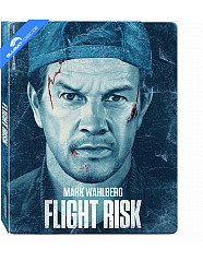 Flight Risk (2025) 4K - Amazon Exclusive Limited Edition PET Slipcover Steelbook (4K UHD + Blu-ray + Digital Copy) (US Import ohne dt. Ton) Blu-ray