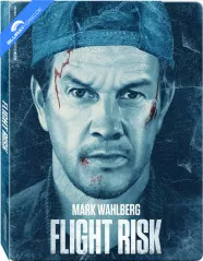 Flight Risk (2025) 4K - Amazon Exclusive Limited Edition PET Slipcover Steelbook (4K UHD + Blu-ray + Digital Copy) (US Import ohne dt. Ton) Blu-ray
