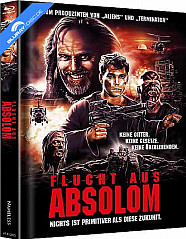 Flucht aus Absolom - Nichts ist primitiver als diese Zukunft. (Limited Mediabook Edition) (Cover B) Blu-ray