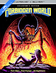 Forbidden World (1982) 4K - Theatrical and Director's Cut - Collector's Edition (4K UHD + Blu-ray) (US Import ohne dt. Ton) Blu-ray