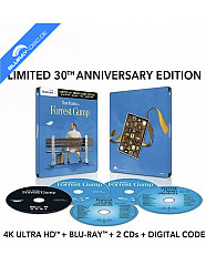 Forrest Gump 4K - 30th Anniversary - Walmart Exclusive Limited Edition Steelbook (4K UHD + Blu-ray + Bonus Blu-ray + 2 Audio CD + Digital Copy) (US Import) Blu-ray